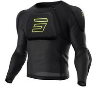 Gilet protettivo Shot Vest Prime nero-giallo fluo XL