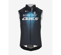 Gilet Q36.5 Gregarius Pro Cycling Team 2025 nero blu - M