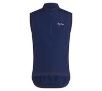 Gilet Rapha Core blu scuro logo bianco - L