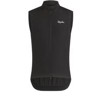 Gilet Rapha Core nero logo bianco - M
