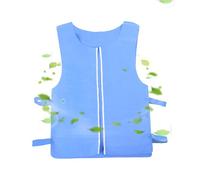 Gilet Refrigerante Al Ghiaccio,Raffreddatore Corporeo Riutilizzabile - Leggera Giacca Senza Maniche Attivata ad Acqua per Clima Caldo Corsa Ciclismo Giardinaggio e Altre Attività All'aperto