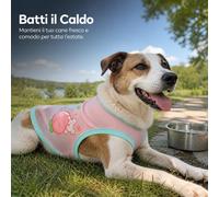 Gilet refrigerante per cani, estivo, per cuccioli