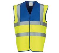 Gilet Riflettente Alta Visibilità Hi-Vis Viz Vizability