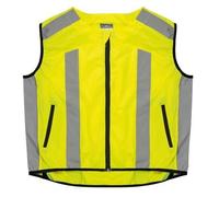Gilet riflettente moto bici certificato giallo taglia XL