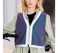 Gilet rifrangente di sicurezza GoFluo Blackstar ( Grigio / S )