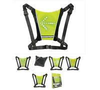 GILET RIFRANGENTE/RIFLETTENTE CON LEDS DIREZIONALI PER BICI 722100