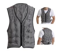 Gilet Rinfrescante Con Circolazione D'acqua - Raffreddamento Uniforme A 360°, in Nylon E TPU Altamente Traspirante, Facile E Pratico, Per Esposizione Prolungata Ad Alte Temperature ,A