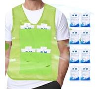 Gilet Rinfrescante | Gilet Freddo Portatile Unisex per Adulti per Allenamento,Indumento Tecnologico Indossabile per Lavoro All'aperto Sport Viaggi