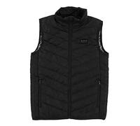 Gilet riscaldante elettrico Gilet riscaldato intelligente Riscaldamento a 17 zone 3 impostazioni di temperatura Materiale in poliestere impermeabile alimentato tramite USB per (4XL)