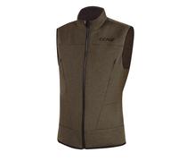 Gilet riscaldato con coppia di cuscini riscaldati Lenz 2.0 Marrone 3XL