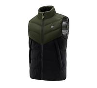Gilet Riscaldato, Gilet Riscaldante Elettrico 3 Livelli Riscaldamento, 9 Zone Riscaldamento Gilet Riscaldante, Abbigliamento Caldo Riscaldato Tramite USB per Campeggio All'aperto