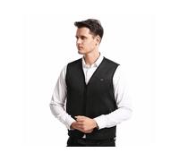 GILET RISCALDATO INF 5 zone di riscaldamento Nero/Grigio - impermeabile, antivento