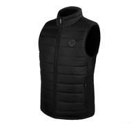 Gilet riscaldato leggero per uomini e donne, 3 livelli di calore regolabili, 9 cuscinetti riscaldanti in fibra di carbonio per il calore del corpo (XL)