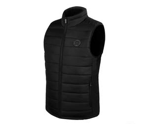Gilet riscaldato leggero per uomini e donne, 3 livelli di calore regolabili, 9 cuscinetti riscaldanti in fibra di carbonio per il calore del corpo (XL)