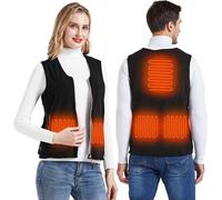 gilet riscaldato riscaldante elettrico con batteria USB uomo donna lavoro