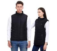 Gilet Riscaldato Uomo Gilet Riscaldante Intelligente,in Fibra con Controllo Doppio A Undici Zone della Temperatura Costante del Corpo Giubbotto Termico Comoda Cappotto Invernale