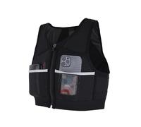 Gilet Running Super Leggero, Zaino Trail Running per Uomo e Donna, Gilet da Corsa Riflettente Traspirante per Uomini e Donne, con 7 Tasche Cintura Regolabile Vest