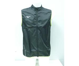 GILET RUNNING UOMO MIZUNO TEAM AUTHENTIC RAIN VEST smanicato antivento