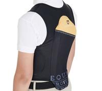 Equestro Paraschiena Bambino Unisex 10 Anni, Nero