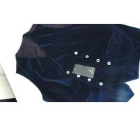 GILET SANTANIELLO SARTORIA SALERNO VELLUTO A COSTE BLU TG 50 125,00 S-02