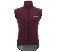 Gilet impermeabile Santini Guard Nimbus lilla - Slim Fit - S