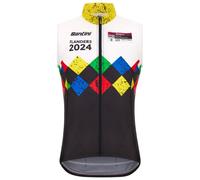 Gilet Santini UCI Gravel World Championship Flanders 2024 S / Nero