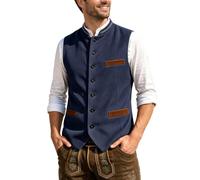 Gilet senza maniche con design in velluto a coste per il tema 'Oktoberfest, | Giubbotti Uomo Senza Maniche Cotone Verde Montone Renna Caldi Tecniche Doppio Cardiganuomo Quale Personalizzata Tipi