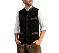 Gilet senza maniche con design in velluto a coste per il tema 'Oktoberfest, | Giubbotti Uomo Senza Maniche Cotone Verde Montone Renna Caldi Tecniche Doppio Cardiganuomo Quale Personalizzata Tipi