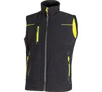 GILET SOFT SHELL UNIVERSE U-POWER BLACK CARBON XL