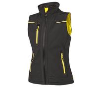 Gilet Softshell Donna Impermeabile Traspirante Universe Colore Black Carbon