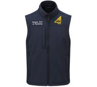Gilet Softshell Personalizzato Con Logo Ricamato Gas Safe Foderato In Pile