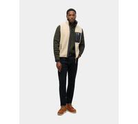 Gilet Superdry Vintage Retro Fleece beige nero - M