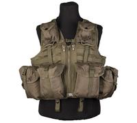 Gilet tattico Mil-Tec 8 Pockets Tactical Vest Modular System - Olive