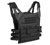 Gilet tattico MIL TEC Gen II supporto piatto MOLLE modulare nero
