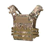 Gilet tattico, per uomo e donna, per softair, leggero, da caccia, per softair, abbigliamento multiuso, per attività all'aperto, paintball, gioco di guerra, camouflage, mimetico, Taglia unica
