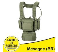 Gilet Tattico Training Mini Rig Verde OD Helikon Tex