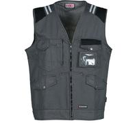 Gilet tecnico leggero estivo da lavoro multitasche bicolore cotone Payper Tucson