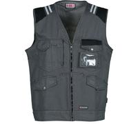 Gilet tecnico leggero estivo da lavoro multitasche bicolore cotone Payper Tucson