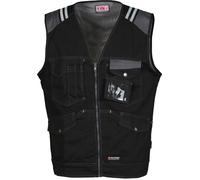 Gilet tecnico leggero estivo da lavoro multitasche bicolore cotone Payper Tucson