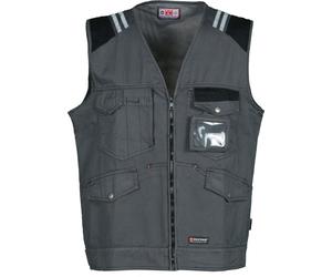 Gilet tecnico leggero estivo da lavoro multitasche bicolore cotone Payper Tucson