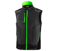 Sparco Illinois gilet tecnico con inserti di rinforzo e strisce alta visibilità