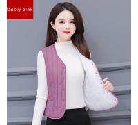 Gilet Termico Da Donna Foderato In Pile Imbottito Trapuntato Per Il Corpo Casual