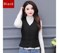 Gilet Termico Da Donna Foderato In Pile Imbottito Trapuntato Per Il Corpo Casual