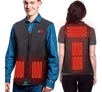 Gilet Termico, Giacca Invernale riscaldante elettrica for Esterni Gilet Elettrico autoriscaldante Protezioni Calde e Calde for la Vita Abbigliamento Termico(XL)