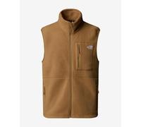 The North Face - Pile con zip da uomo senza maniche - M Yumiori Vest Utility Brown per Uomo - Taglia S - Marrone