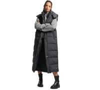 Gilet trapuntato con cappuccio da donna Superdry Ripstop Noir S