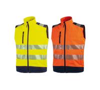 Gilet da lavoro alta visibilità U-Power Dany in softshell traspirante ALLSEASONS