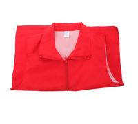 Gilet unisex per volontari senza maniche rosso per eventi pubblici per attività