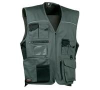 Gilet Uomo da lavoro Caccia Pesca Estivo Smanicato Multitasca Cotone 245g Expert