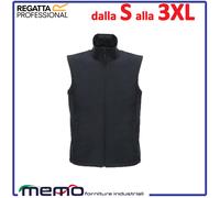 GILET uomo da lavoro casual softshell blu nero per moto sportivo estivo leggero